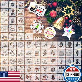 B0bff79y84 Marspark 66 Pcs 3 Inch Reusable Small Stencils For Crafts Painting Wood Wall And Canvas Diy