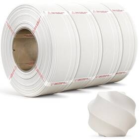 Marswork 850069227586 Matte Pla Refill Filament 4-pack Bundle 4kg/8.8lbs For Reusable Spools 1.7