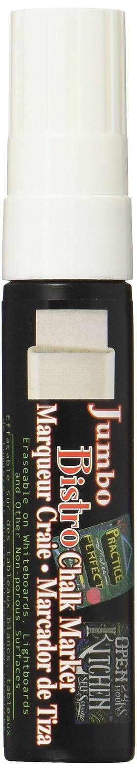 Uch481s.0 Marvy Uchida Bistro Jumbo Bulk Chalk Marker White