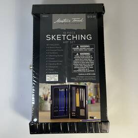 1830074 Masters Touch 2021 Fine Art Studio Sketching 18 Piece Set New Sealed