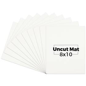 H33.mbc.81yj67n Mbc Mat Board Center 10 Pack 8x10 Picture Backing Boards Off White Uncut Matt B