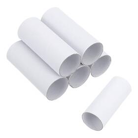 Mea250311ee002413 Meccanixity 6 Pack Cardboard Tubes For Crafts Toilet 3.94x1.58inch White
