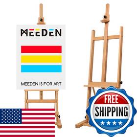 Meeden B07rb422kr Art Easel For Painting - Heavy Duty H-frame Artist Adults