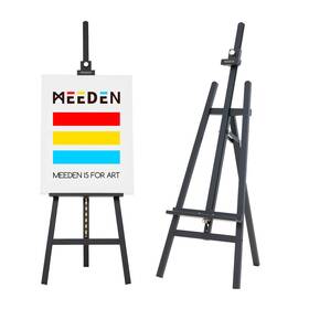 Meeden B0b5gz5xbk Heavy Duty Easel Black Wood Art For Painting And Display