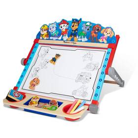 33274 Melissa & Doug And Paw Patrol Wooden Double-sided Tabletop Art Center Easel 33