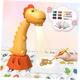 Hl2023-2 Mfeesyob Drawing Projector For Kids Tracing And With 96 Slide Yellow