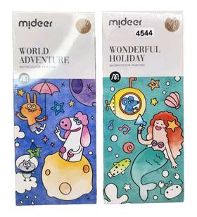 Md4225 Mideer Wonderful Holiday And World Adventure Watercolor Painting Set