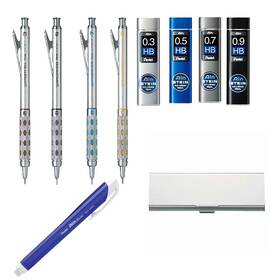Pg1017g Minibird Graph Gear 1000 Four Graphgear Mechanical Pencil Set- 0. 3mm 5mm 0