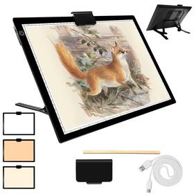 Yq-rlt02 Mlife A3 Light Pad Built In Battery Box 3 Colors Temperature Stepless Brightn