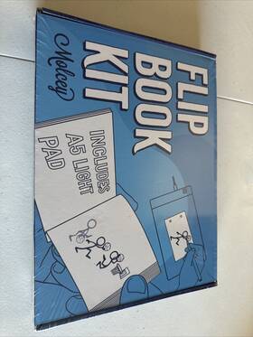 A5-dwt Mojo Innovations Molcey Flip Book Art Kit Includes A5 Light Pad - New Factory Sealed