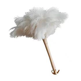 Monocitic 731055157240 Ostrich Feather Dusters Naturally Soft Easy To Dust Multi-purpose Use Sol