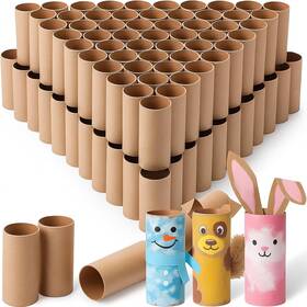 Xin-motimind-4136 Motimind 240 Pcs Cardboard Tubes For Craft 2 1 Count Pack Of Brown