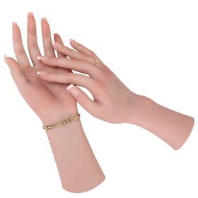 Motleybean B0bgc14k2h Realistic Silicone Female Hand Life Size Model For