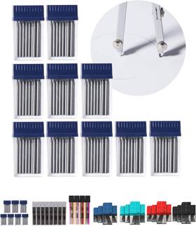 Mr. Pen 853126008616 Pen- 100pcs 2mm Graphite Compass Leads For Drawing Circles Geometry And Draft