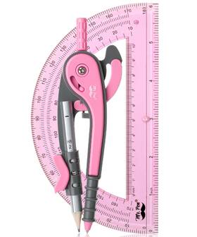 B0cx2sy4fw Mr. Pen Compass And Protractor Set - Geometry Math Drawing Durable Portable