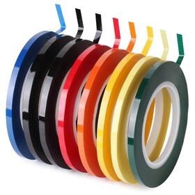 Taw08 Mr. Pen Whiteboard Tape - 8 Pack Assorted Colors