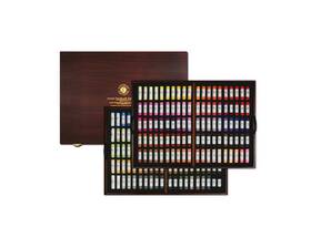 Mungyo 664242791562 Artists Handmade Soft Pastels 200 Colors Set Wooden Case