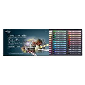 Mungyo 804819060031 Gallery Semi-hard Pastels Cardboard Box Set Of 36 - Assorted Colors