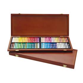 B0049v4b9w Mungyo Oil Pastel Set For Artists - 72 Vivid Colors In Wooden Smooth And