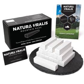 Natura Uralis Nu-bb-1000 Premium Belgorod Sawn Chalk White Bars - Amazing Crunch