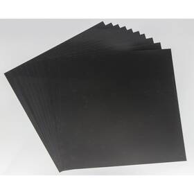 Neglex007 Neglex 676307689844 Opaque Black Plastic Sheets 7.5mil .0075 Inch 12 X Craft