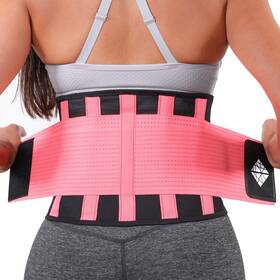 Neohealth 688939468810 Back Brace For Lower Pain Women - Ultra Thin Adjustable Flexible Supp
