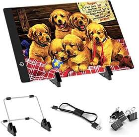 Nightroad 663751532895 A4 Ultra-thin Light Board For Diamond Painting -protected Led Ligh