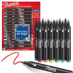 No 071641218642 Creative Markers Water-based Acrylic Bullet Tip Assorted Colors