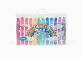 No 720140240158 Sparkle Watercolor Gel Crayons 12 Metallic Twistable
