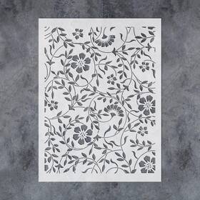 Sl-181 No Stencils For Painting On Wood Canvas Paper Fabric Floor Wall Paint