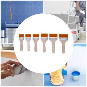 Kbcu7z0e00-1 Ocasami 6-pack Paint Brushes Acrylic Oil Drawing Watercolor Brush Painting Gluing Tool