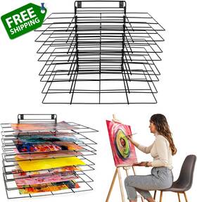 Odoxia 313094771740 Art Drying Rack Hanging For Classroom Small Hangable Paint