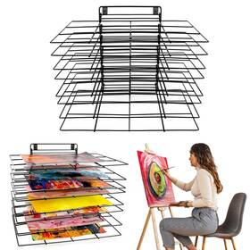 Odoxia 721001270439 Art Drying Rack Hanging For Classroom Small Hangable Paint Ra