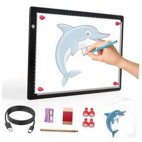 A4-21 One Day Tech Co. A4 Light Box For Tracing Ultra-thin Magnetic Not Rechargeable