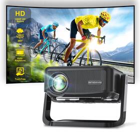 Onoayo 614141759736 360 Adjustable Stand Mini Projector With Wifi And Bluetooth Elec... Fast