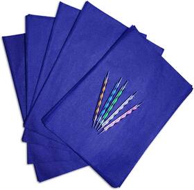 Oubaka 760412098353 100 Sheets Carbon Transfer Paper Blue Copy Tracing With 5pcs
