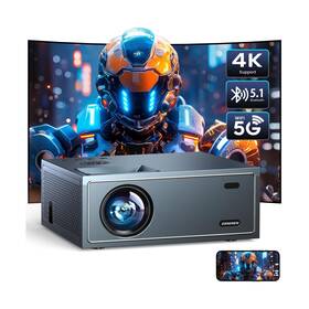 16000l Ownknew 732262531045 4k Support Projector With Wifi And Bluetooth Native 1080p Por