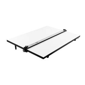 Pacific Arc 038236062059 Table Top Drawing Board With Parallel Bar White 30 Inches By 42