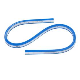 Fxcg-12 Pacific Arc Flexible Curve Graduated 12 Inch Ruler With Inking Edge For Draw