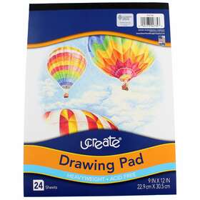 045173047353-6a Pacon 6 Pack Ucreate Heavy Weight Drawing Pad 24 Ct