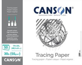 5a0024n5-1g814 Pacon Canson Artist Series Tracing Paper Pad 19 Inch X24 -50 Sheets