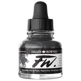 5a002yrg-1gzyf Pacon Fw Acrylic Artists Ink 1oz-paynes Grey -