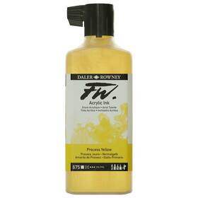 5a002yt2-1gzz0 Pacon Fw Acrylic Artists Ink 180ml-process Yellow -