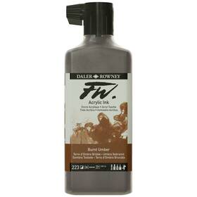 5a002yt2-1h00n Pacon Fw Acrylic Artists Ink 180ml-burnt Umber -