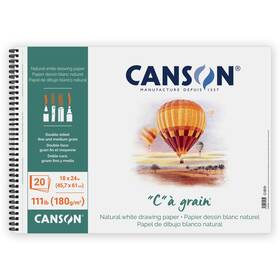 5a0036bg-1h7c9 Pacon Canson Aritst Series C Grain Drawing Pad 18 Inch X24 -side Wire 20 Sheets - 5a0036bg