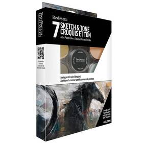 30074 Panpastel Artist Pastels By Golden Sketch And Tone Set 7 Color Professional
