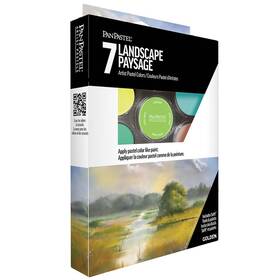 318432 Panpastel Artist Pastels By Golden Landscape Colors Starter Set 7 Color Pr