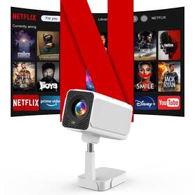 Panseba 850070845311 Netflix-licensed/telescopic Stand 4k Support Smart Projec