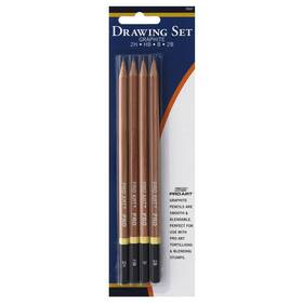 Pro3060 Parrot Golden Drawing Set 4 Count Pack Of 1 Graphite