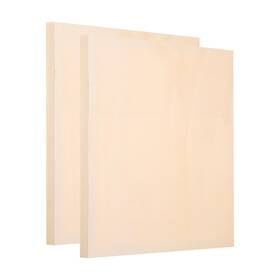 Pta240801tt000668 Patikil 10 X Inch Wood Panel Board 2 Pack Unfinished Wooden Canvas Boards